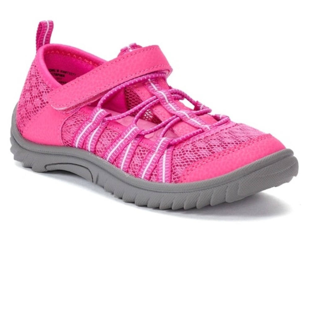 MIB SO Stilts big Girls pink shoe Sz 3 youth